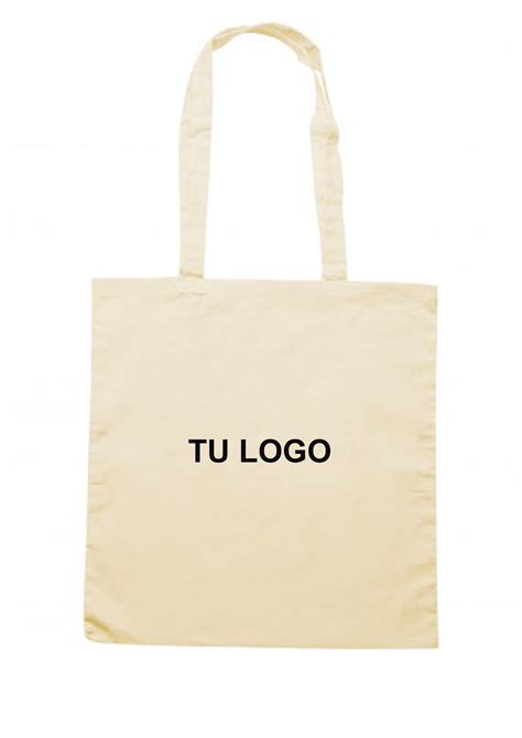 Bolsa Algod N Personalizada Con Tu Logo Bolso Blanco Bolsas De Tela