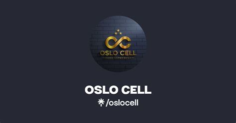 OSLO CELL Instagram TikTok Linktree