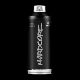 SPRAY HARDCORE NEGRO SATIN 400ML MONTANA Pintulac