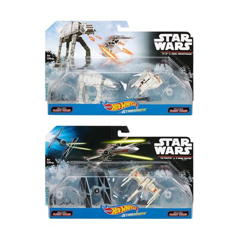 Mattel Hot Wheels Star Wars Σετ Διαστημόπλοια 2 Σχέδια DXM37 ASST Toys shop gr