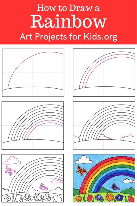 draw  rainbow artofit