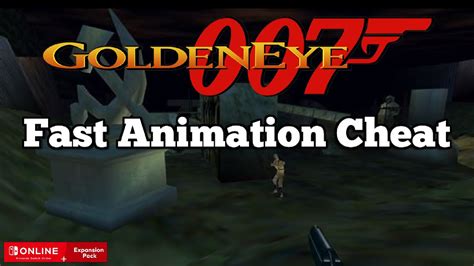 Unlocking Fast Animation Cheat Goldeneye 007 Statue Secret Agent 03