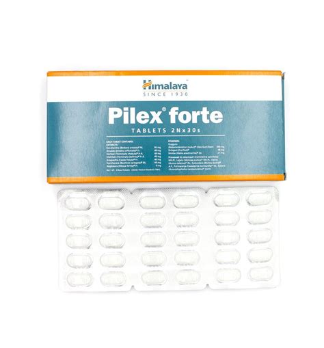 Купити Пайлекс форте в таблетках (Pilex Forte tablets), Himalaya ...