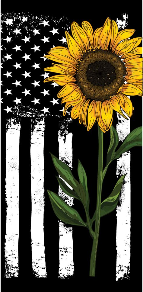 Free Svg American Flag Sunflower Svg Free 11341 Svg File For Diy Machine