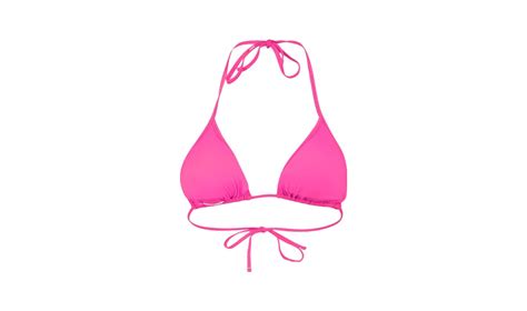 Womens Two Piece Swimsuit Puma SWIM TRIANGLE BIKINI TOP W Pink AD Sport Store