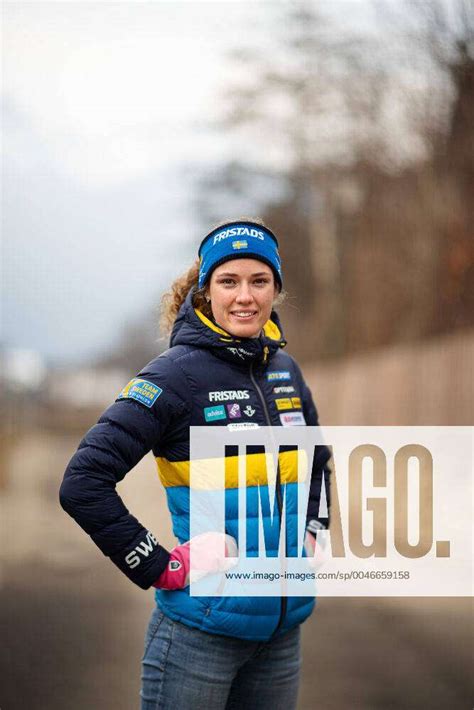 200217 Hanna Öberg Of The Swedish National Biathlon Team Poses For A