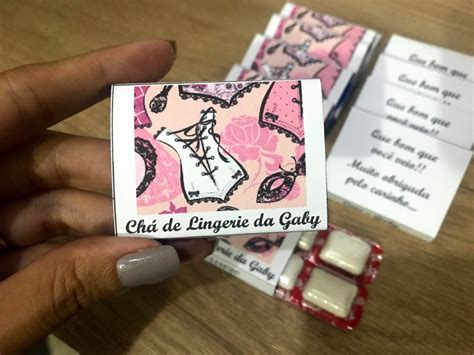 Lembrancinha Ch De Lingerie Elo Produtos Especiais