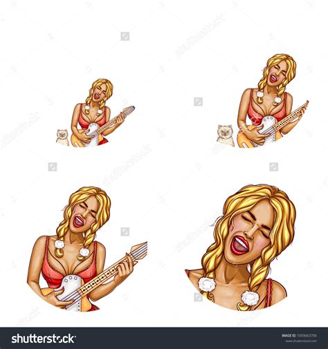 Naked Woman Guitar Over 21 Royalty Free Licensable Stock Illustrations Drawings Shutterstock