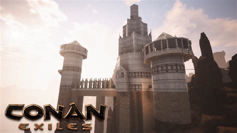 Conan Exiles The White Tower Speed Build Youtube