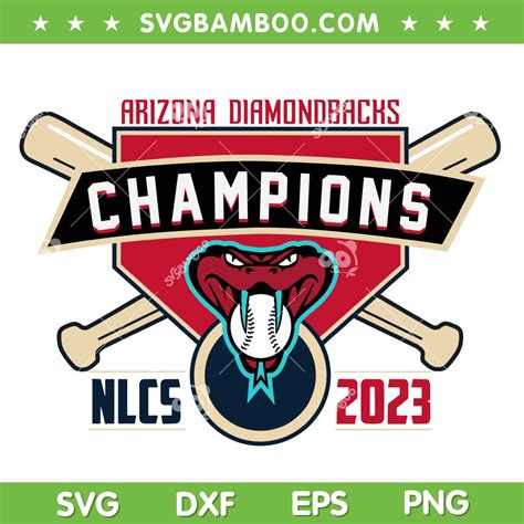 Diamondbacks World Series Champions 2023 SVG PNG