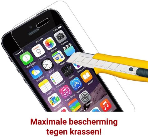 Rosso Apple iPhone 5C / 5S / 5 / SE 9H Tempered Glass Screen Protector ...