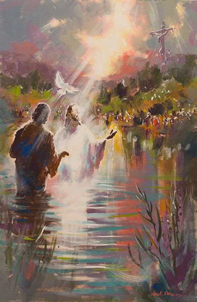 Painting Jesus Baptism - BEST PAINTING