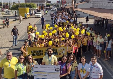 Caminhada pela valorização da vida marca a Campanha Setembro Amarelo na