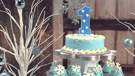 Winter Boy Birthday Party Ideas - Birthday Cake Images