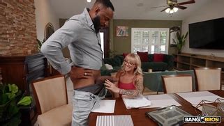 Katee V Wearing Glasses Is Sucking Black Monster Cock Porn Movies 3Movs