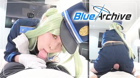 Blue Archivehandjob Edging Fetishshupogaki Cosplayer Asian Shemale Hentai Cosplay 7 Xxx