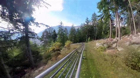 Luge D T De Chamonix Sur Rail Vid O Dailymotion