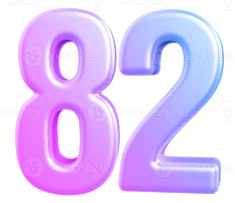 number  gradient  png