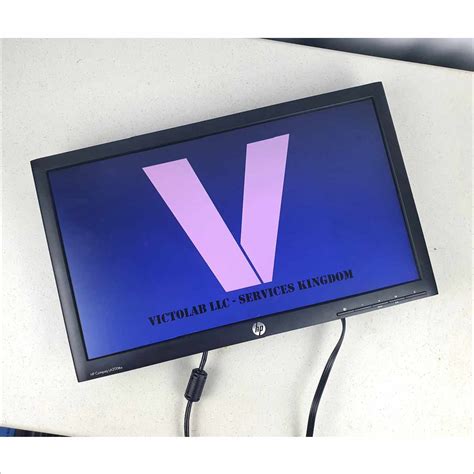 HP Compaq LA2006x 20-inch WLED Backlit LCD Monitor black VGA / DVI ...