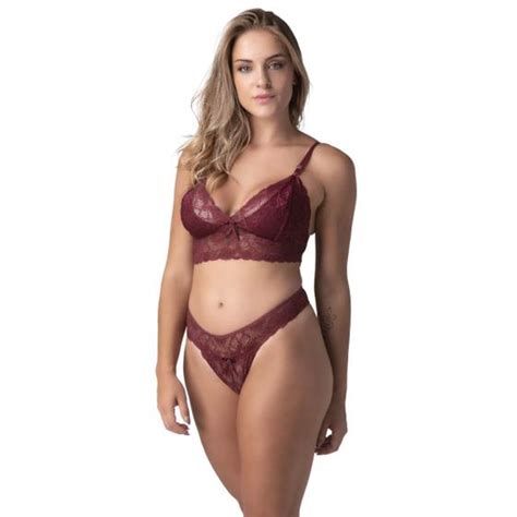 Calcinha E Soutien Conjunto Renda Sexy Moda Ntima Lingerie Feminina Suti Sem Bojo Renda
