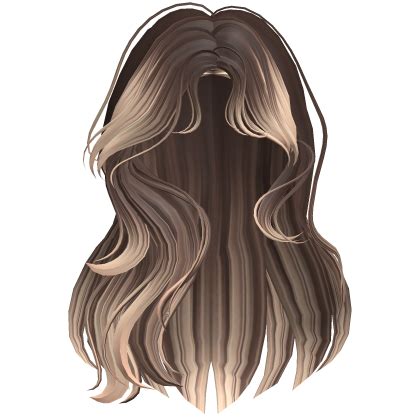 Wavy Flowy Cute Hair Blonde Brown Roblox