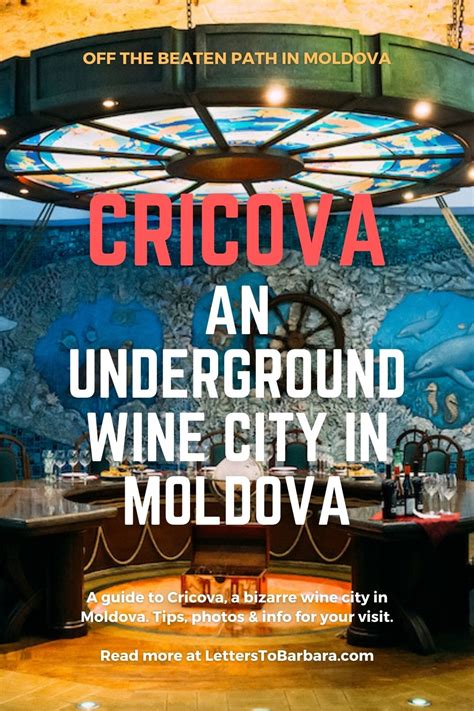 Cricova: Wine tasting & the stunning underground city - Letters to Barbara