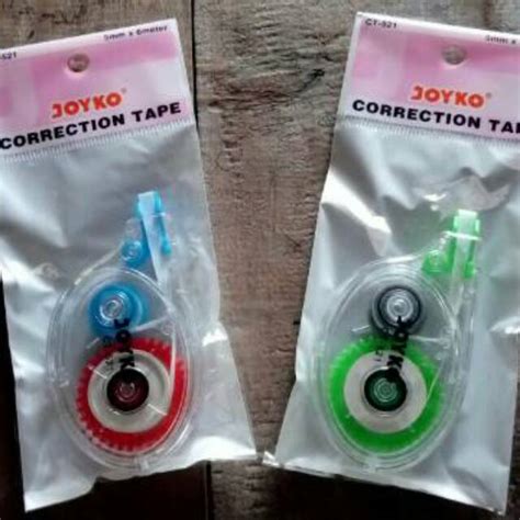 Jual Pita Koreksi Correction Tape Mm X Meter Shopee Indonesia