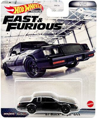 Masinuta Hot Wheels Premium Fast Furious 87 Buick Regal GNX