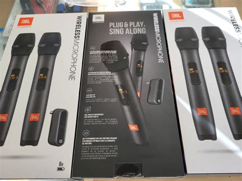 JBL bezicni mikrofoni, novo