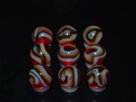 9 Beautiful Jabovitro Classic Marbles Made In Reno Ohio Marblemarycom