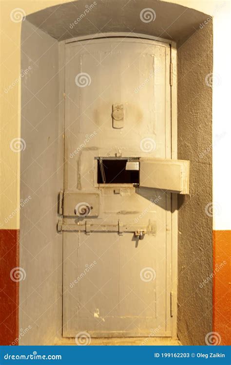 Close Up of a Prison Cell Door in a Very Old Prison Stock Image - Image ...