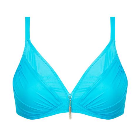 Plus Size Triangle Bikini Top Antigel La Jet Setteuse