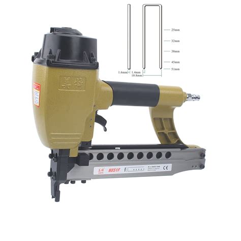 Meite Ga N F Air Nailer Tembakan Terus Menerus U Type Nail Gun