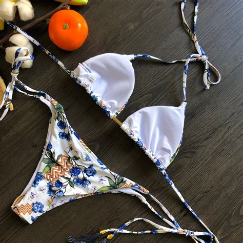 Maillot De Bain Sexy Licou Pansement Br Silien Maillot De Bain Femmes Bandeau Bandeau Bikini