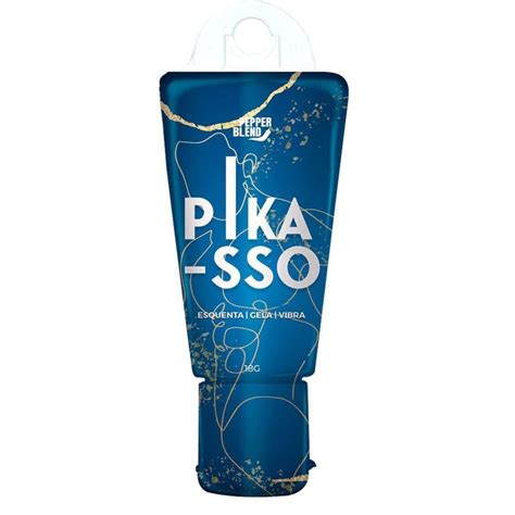 Pikasso Gel Excitante Masculino Esquenta Gela E Vibra G Pepper Blend Litoral Sex Shop