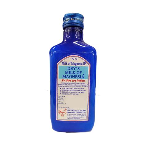 Dey S Milk Of Magnesia Liquid 170ml Buy Medicines Online At Best Price From