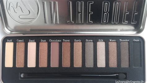 La palette W7 In the Buff Un dupe de la Naked 2 à petit prix
