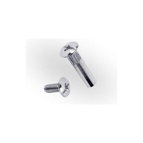 Стяжка межсекционная ЖЕСТЬ никель, D5 М4x27 мм, 80 шт., контейнер 280 ...