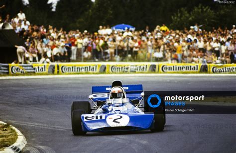 Jackie Stewart Tyrrell 003 Ford German GP Motorsport Images