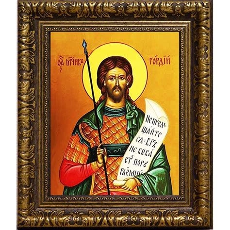 Купить икону Гордий (Гордей) Каппадокийский мученик. Икона на холсте.