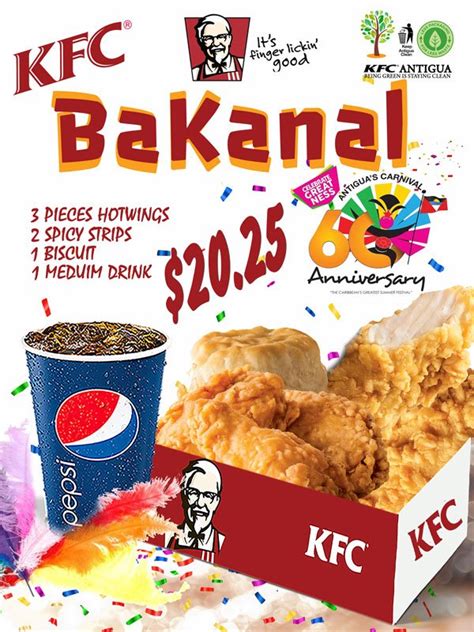 Kfc Menu In Antigua My Xxx Hot Girl