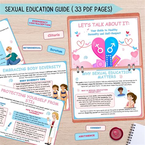 Sex Education Guide Personal Hygiene Emotional Changes First Menstruation Physical Changes