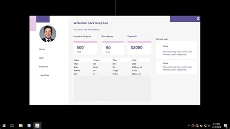 How To Design A Simple Dashboard Ui Using Swing And Java Netbeans