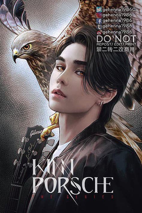 Pin By Bubbles On Kinnporsche Fan Art Handsome Anime Guys Cute Gay Couples