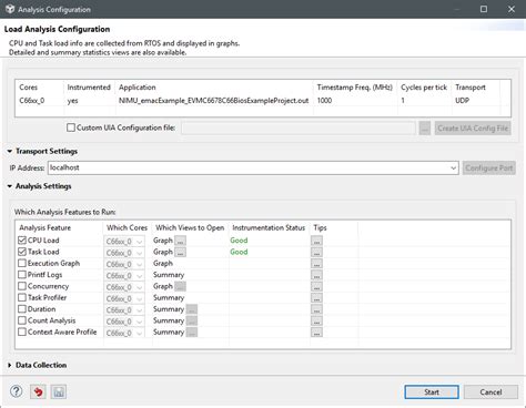 CCS TMS320C6678 RTOS Analyzer Only Run First Time Code Composer