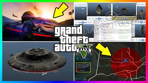 NEW ALIEN UFO FOUND IN GTA 5 MOUNT CHILIAD MYSTERY EASTER EGG ALIEN