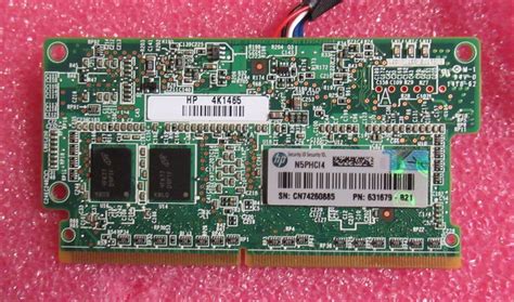 HP Smart Array P420 P421 1GB FBWC Cache Module W/ Battery 633542-001 ...