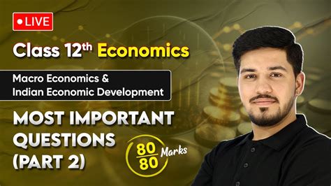 Class 12 Economics Most Important Questions Part 2 Macro