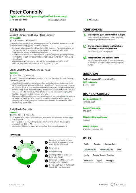 5 Social Media Manager Resume Examples Guide For 2023