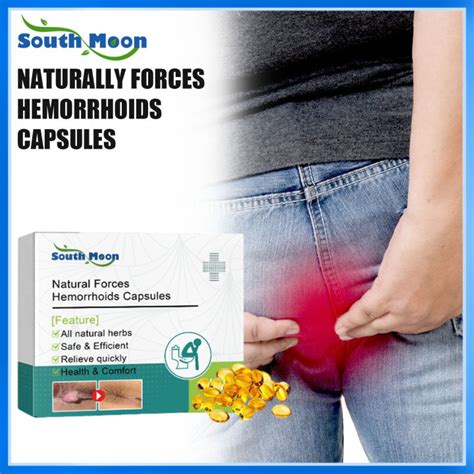 South Moon Hemorrhoids Removal Capsules Treatment Internal External